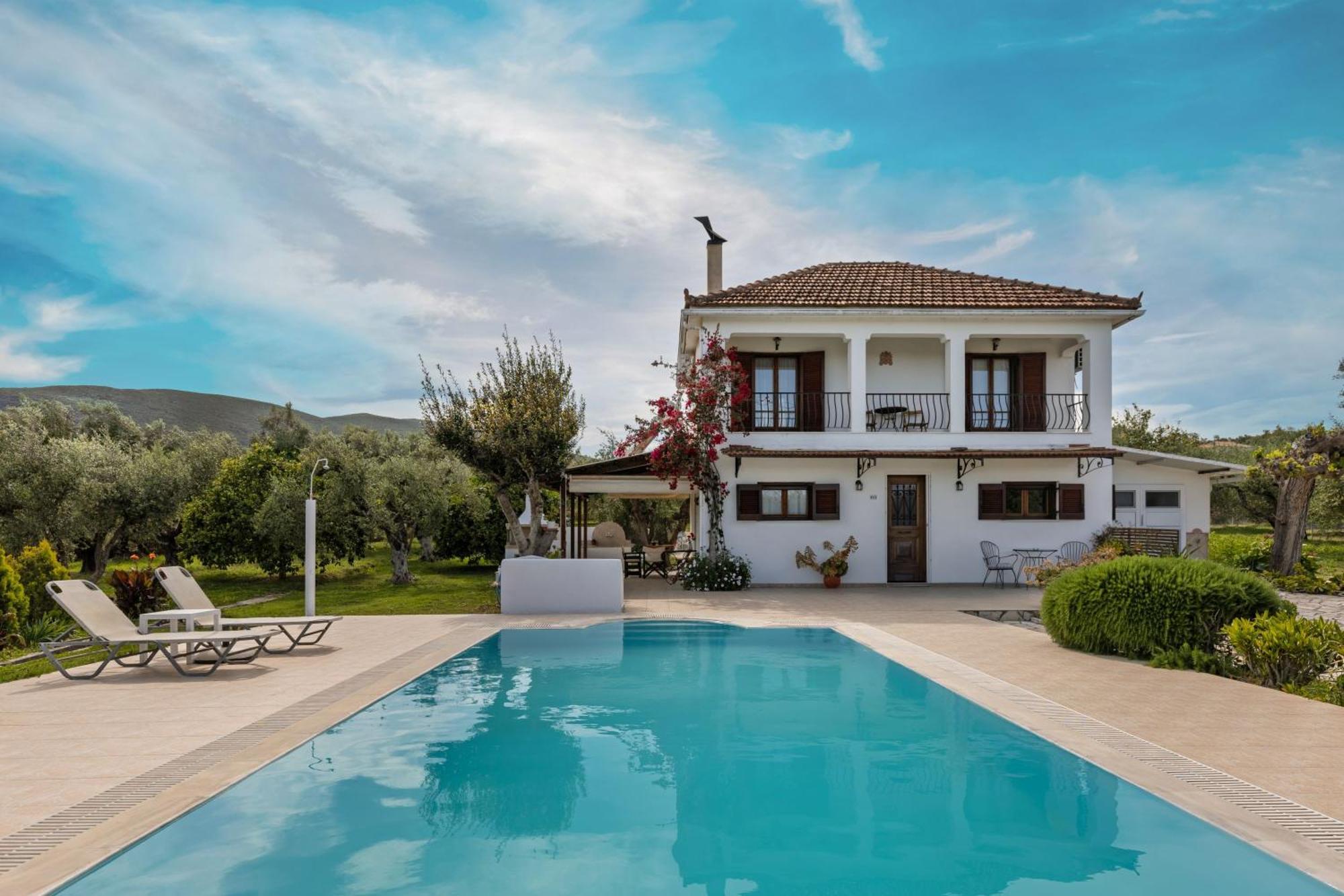 Lithakia  Villa Lola - 3 Bedrooms & Private Pool מראה חיצוני תמונה